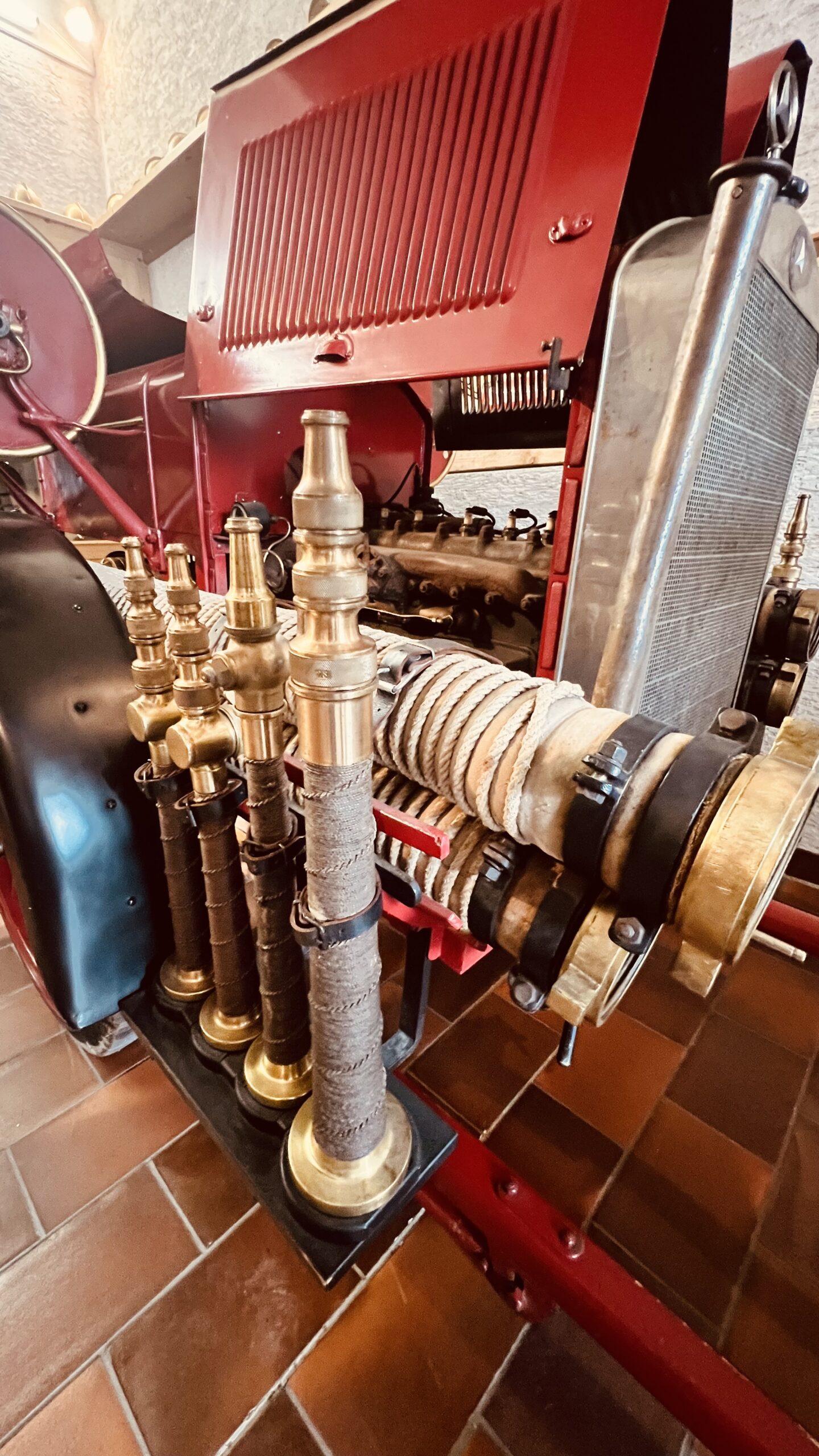 Museum Motorspritze "Mercedes" 1927